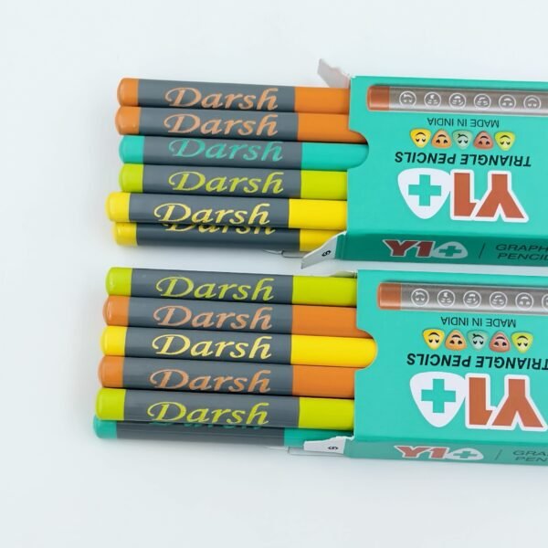 Personalized pencils with a custom-engraved name, shown as a gift set. High-quality wooden pencils for students and back-to-school.